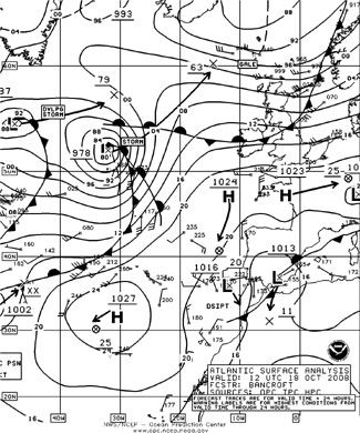 OPC North Atlantic Surface Analysis