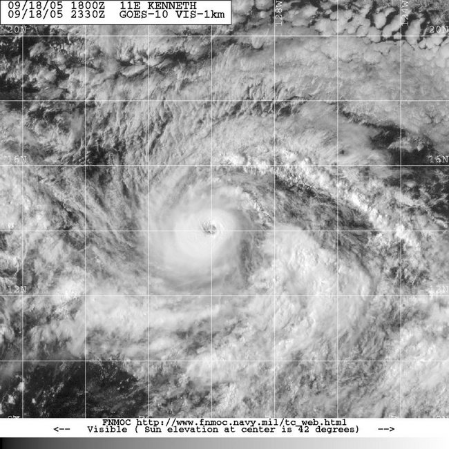 Figure 5. Hurricane Keneth