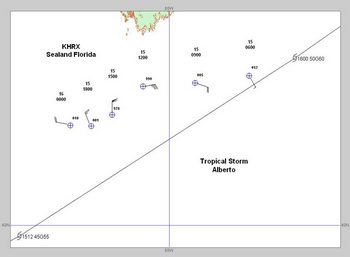 TS Alberto. Click to enlarge