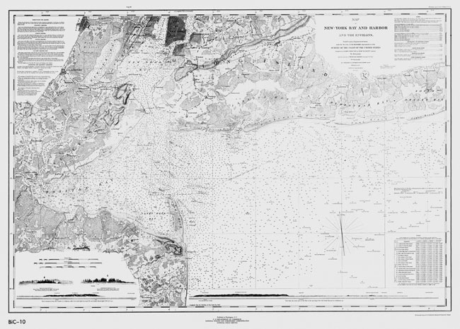 New York Bay chart