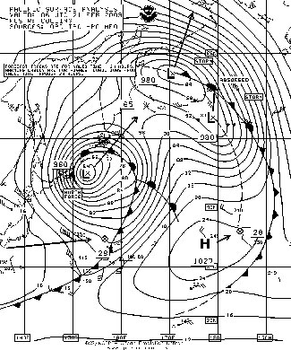 OPC North Pacific Surface Analysis charts