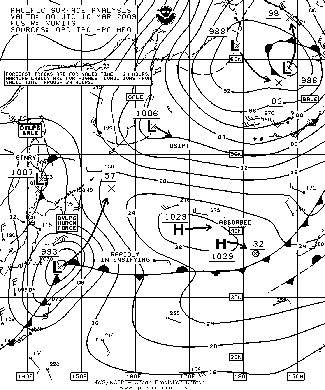 OPC North Pacific Surface Analysis charts