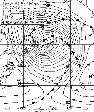 OPC North Pacific Surface Analysis charts