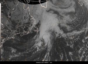 Figure 5.-GOES-12 visible 
satellite image valid at 1145 UTC - Click to Enlarge