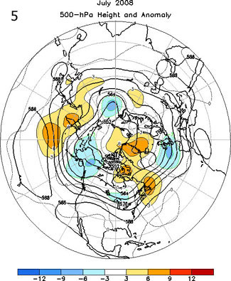 Mean Circulation Highlights and Climate Anomalies