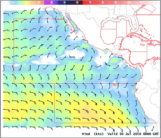 Experimental graphical forecast products from TAFB