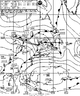 OPC North Atlantic Surface Analysis charts