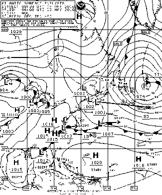 OPC North Atlantic Surface Analysis charts